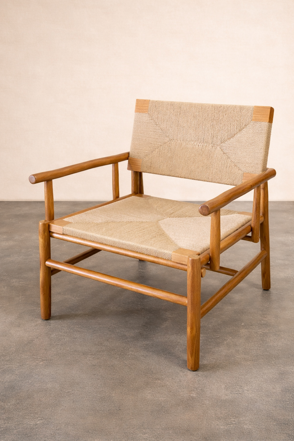 Solena Teak Lounge Chair